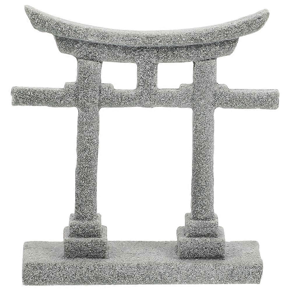 Torii Gate Ornament Simulation Torii Aquarium Landscape Prop Micro Decoration