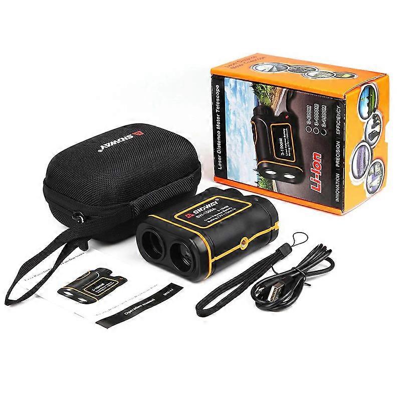 Rangefinder 600M 1000M 1500M Telemeters Golf Distance Meter High Speed Continuous Measure