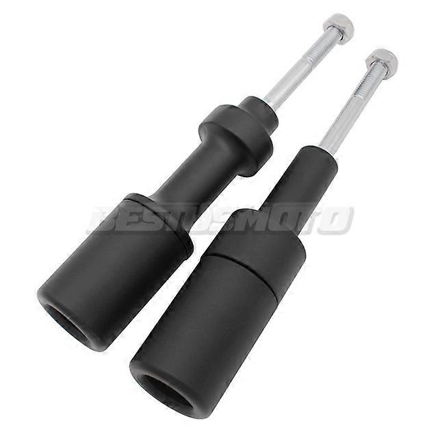 Motorcycle Black & Carbon No Cut Frame Sliders Crash Falling Protector For Kawasaki Z1000 2003-2006 2004 2005