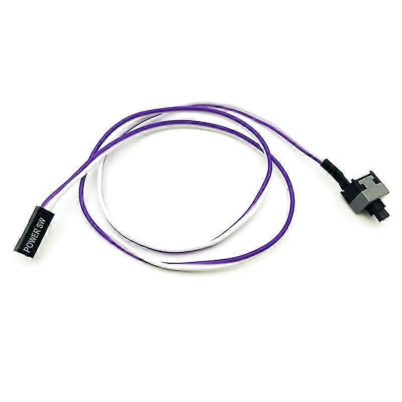 Computer Pc Case Power Button Sw Switch Power Cord Cable Re-start Switch Cable