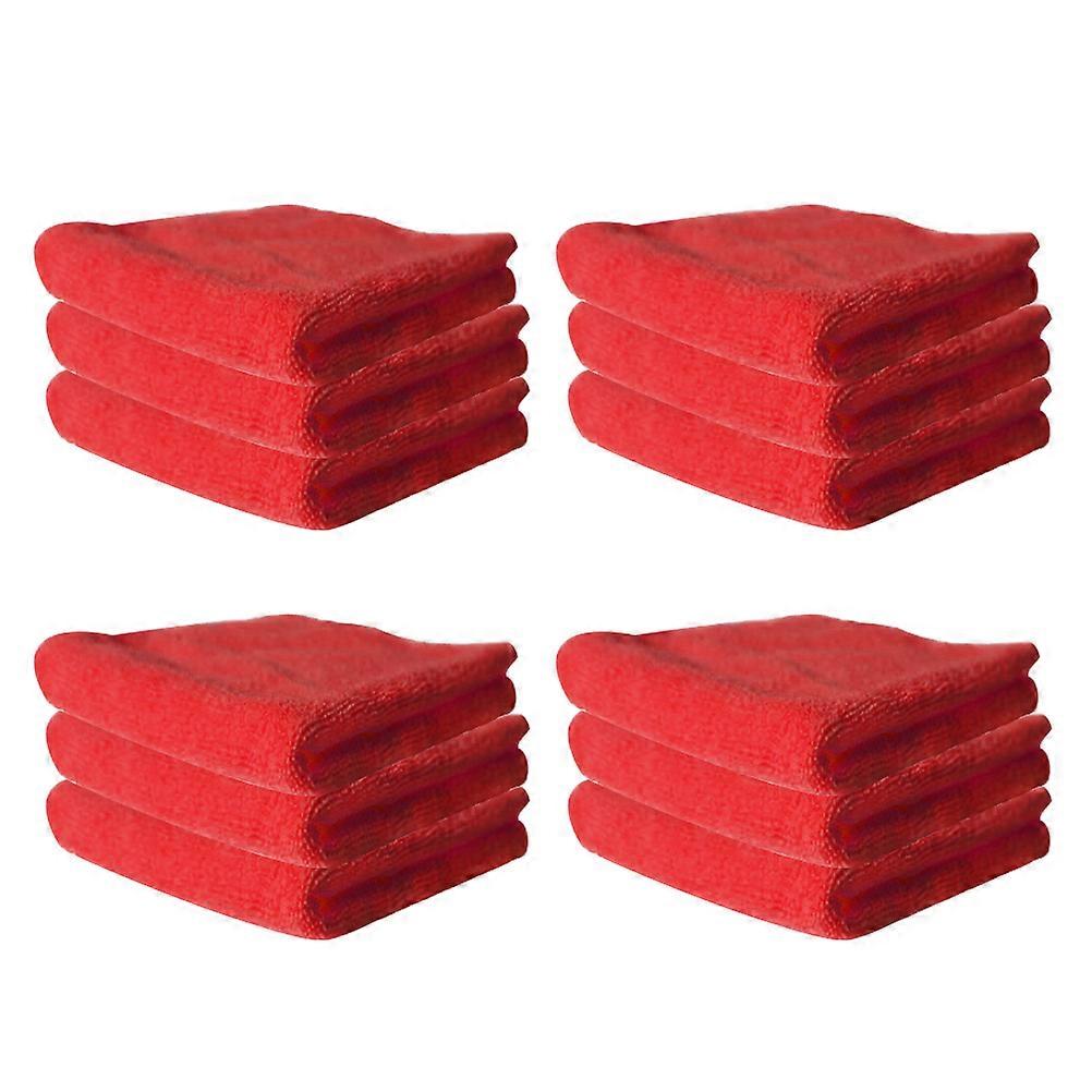 12 Pz Asciugamano Pulito Asciugamano Piccolo Panno Per La Pulizia Dei Piatti Da Cucina Strofinacci Asciugamani Per La Pulizia Del Pavimento