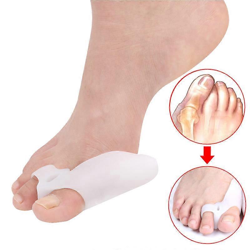 4pcs Big toe corrector toe exercise band