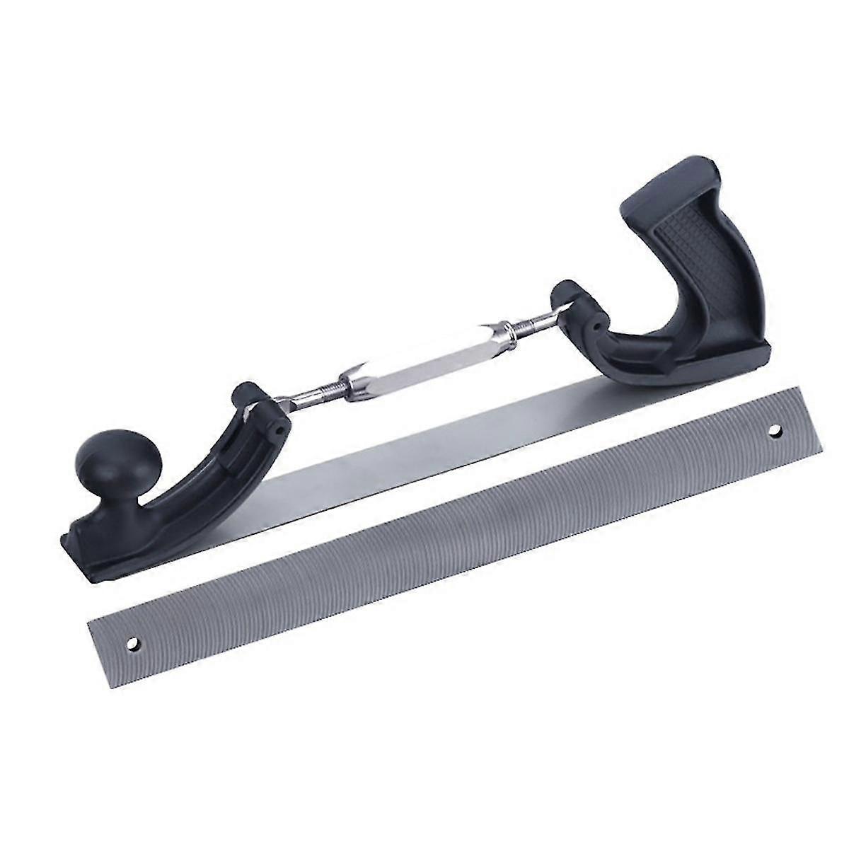 14In Adjustable Frame Milled Tooth Files Holder Car Body Polisher Metal Panel Polishing Curved Stee