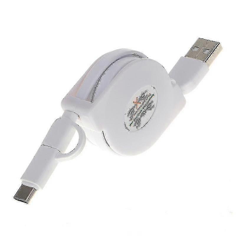 Type-c Data Sync Charging Micro Cable Retractable