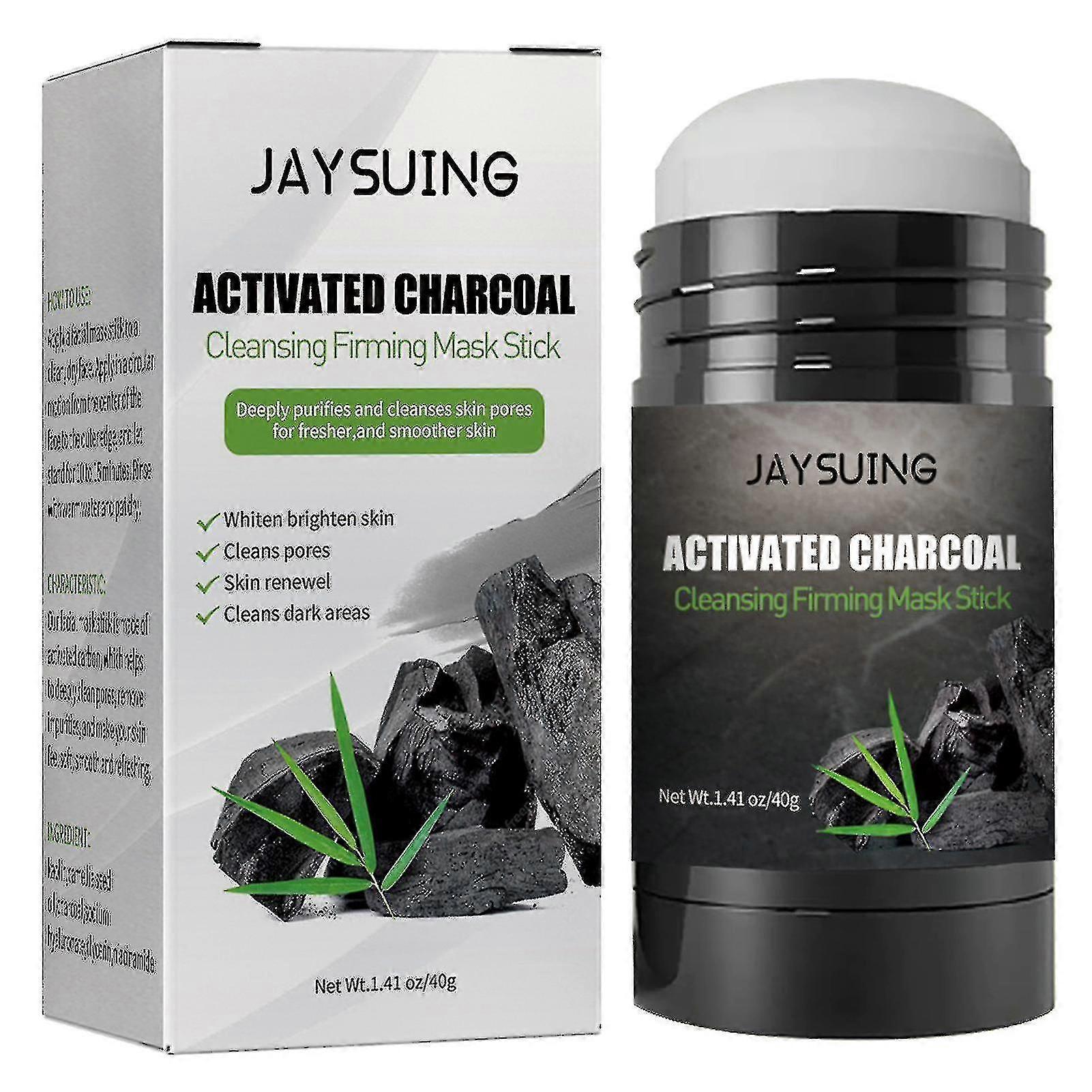 Activated Charcoal Mask Stick Pores Blackhead Removing Effective Mask For Daily Lives Everyday Use Tw