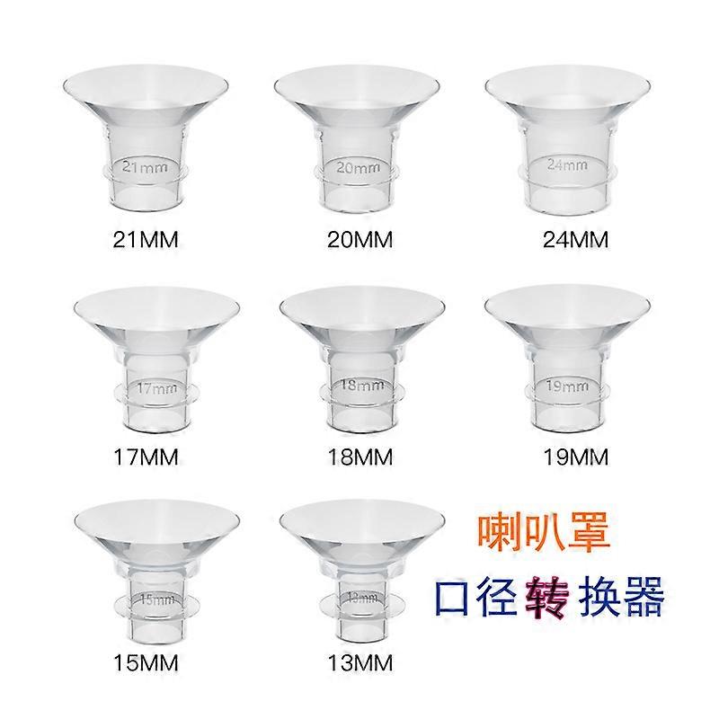 5 pcs Breast Pump Flange Inserts Wearable Breast Pump Flange Inserts Replacement Flange Inserts