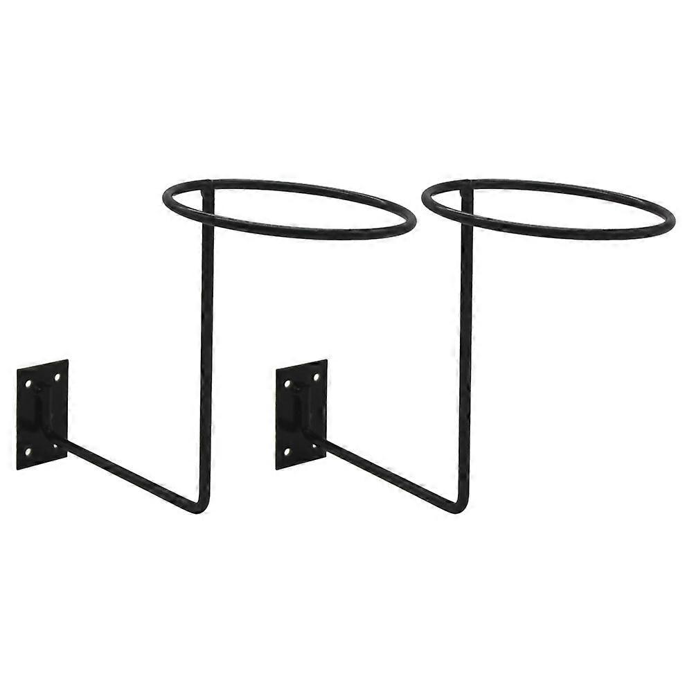 2 قطعة قبعة الحائط قبعات حامل قبعات عرض الرف معدني خوذة تخزين الرف حامل شعر مستعار حامل كرة السلة