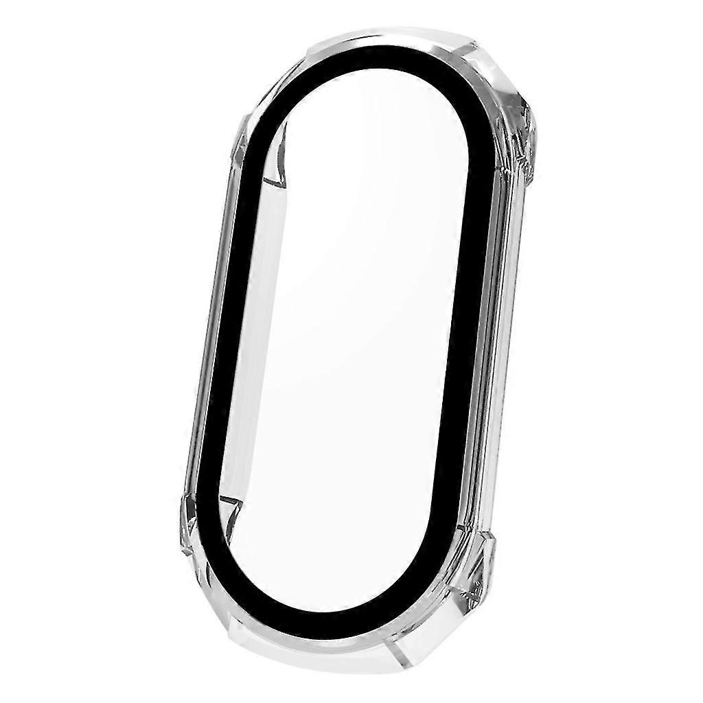 Screen Protector For Mi-band 8 Pc Case Cover+tempered-glass Film One-piece-shell