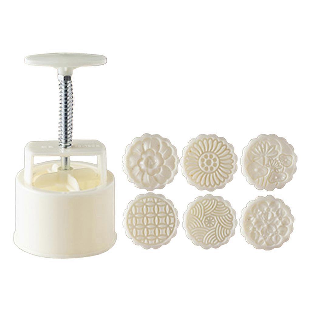Baking Decorating Mooncake Mould Flowers Mode Pattern Bath Bombs Gift Durable