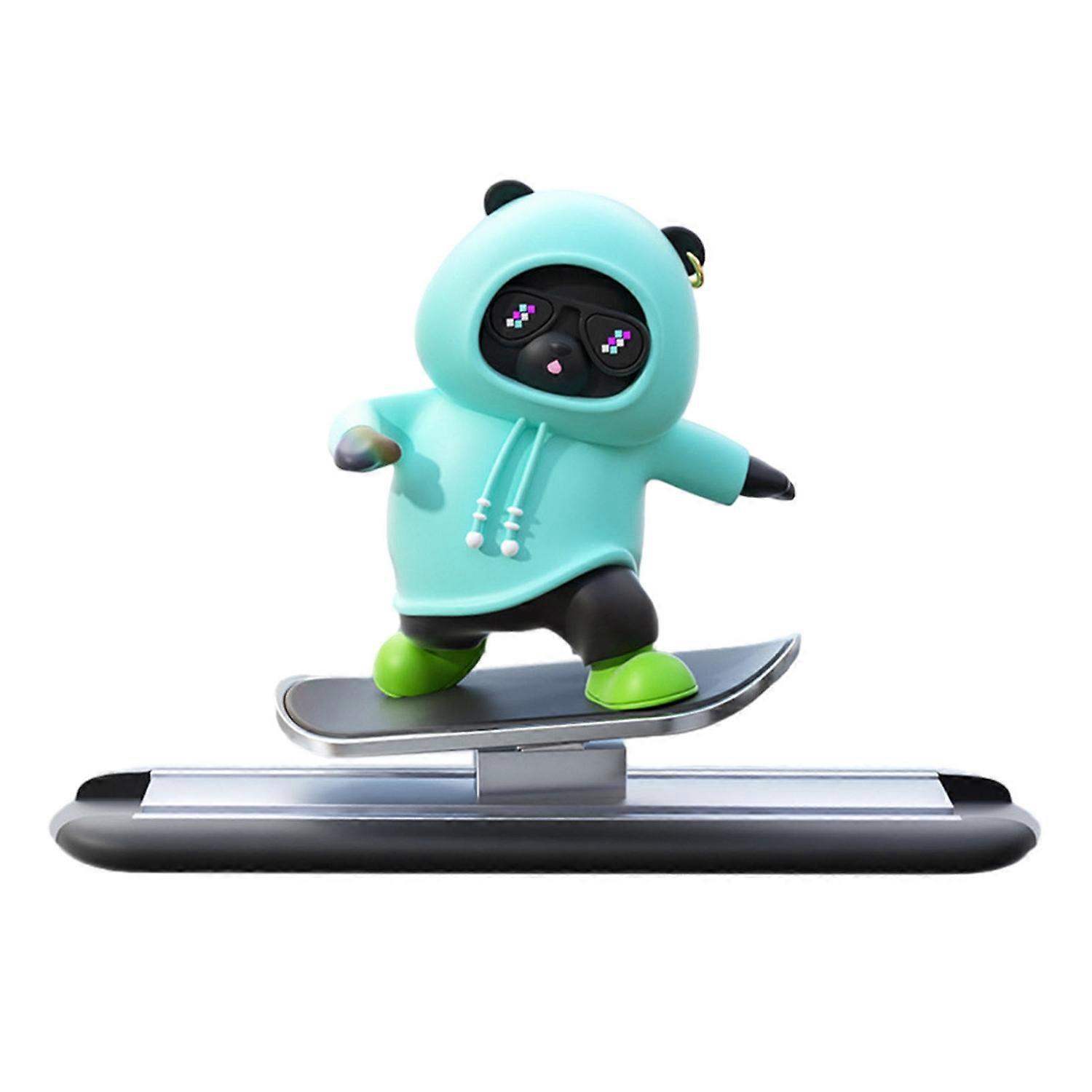 Adorable Swinging Bears Car Decorations for Car Dashboard Home Office Desk Charm Christmas Ornaments