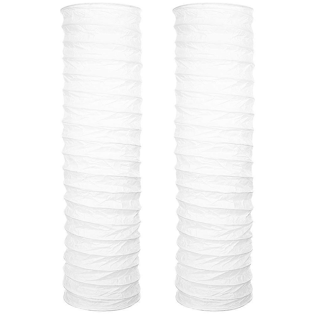 2pcs Paper Lampshade Standing Lamp Covers Floor Lampshade Replacements for Living Room