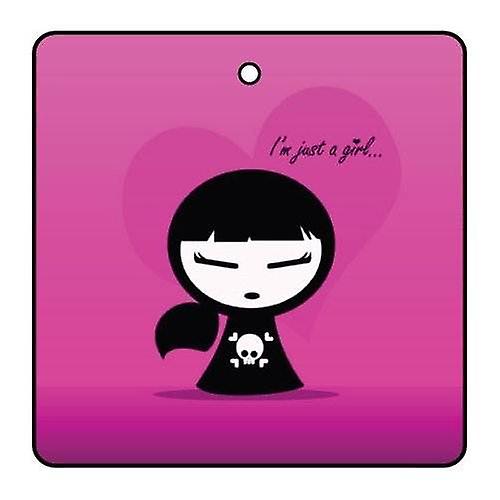 I'm Just A Girl Car Air Freshener