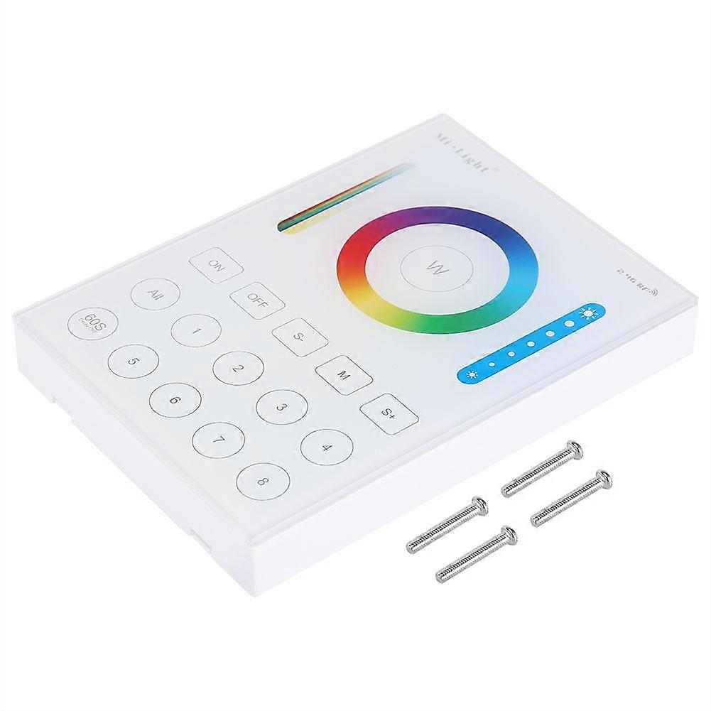 Milight WiFi 2.4G RF Fernbedienung 8-Zone RGB + CCT LED-Streifenlampe Touchscreen Panel Controller