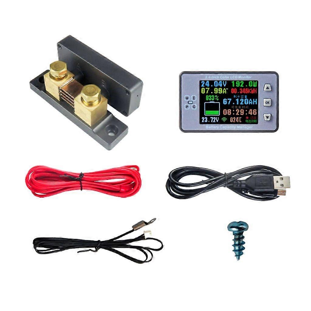 Coulometer APP Control Ammeter Voltmeter Charge Discharge Multimeter