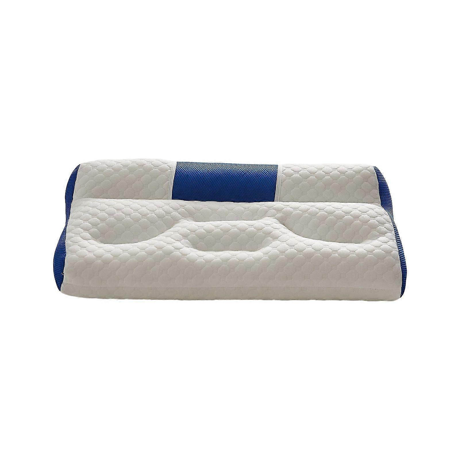 Memory Foam Pillow Slow Rebound Elastic Neck Pain Relief Sleeping Pillow High-Density Cervical Support Breathable Washable Side Back Sleepers Pillow