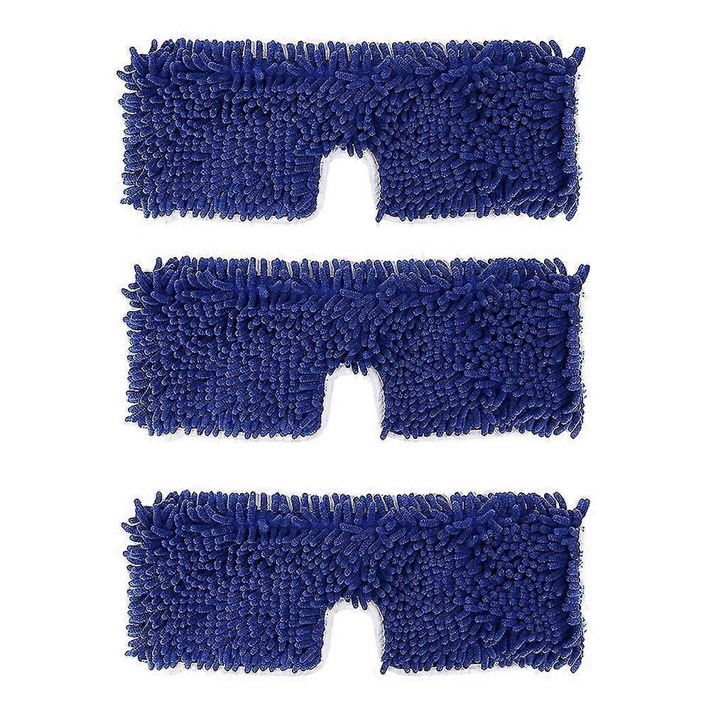3 Pack Microfiber Mop Replacement Head,dry/wet Mop Pads For -action Microfiber Flip Mop,reusable An