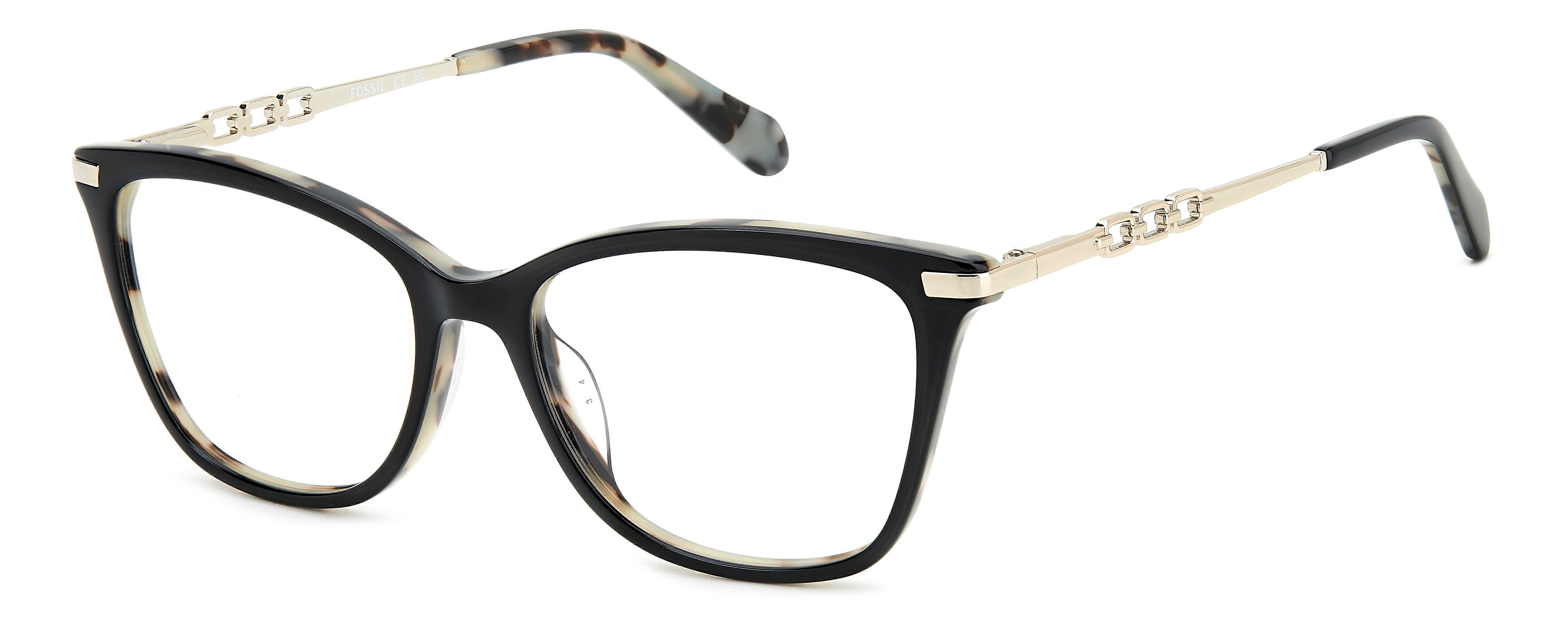 Eyewear Frames FOSSIL FOS 7177/G 807 BLACK 52/16/140 WOMAN