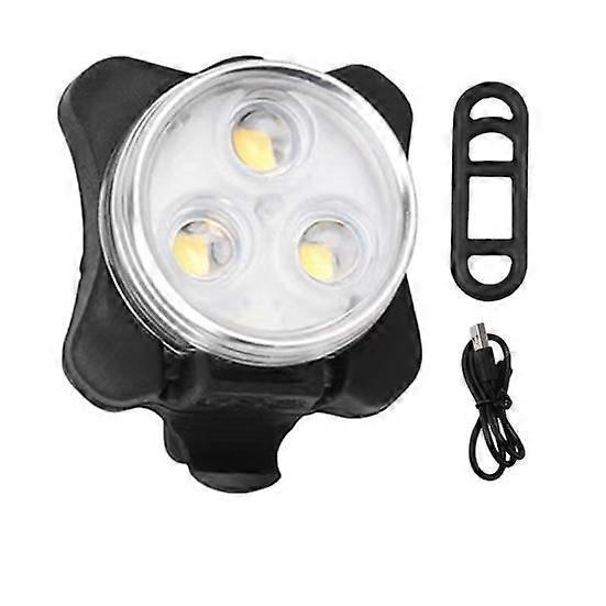 1/2Pcs Rechargeable Bicycle Tail Light with Strap 40 Lumens Ultra Bright Waterproof MTB Road