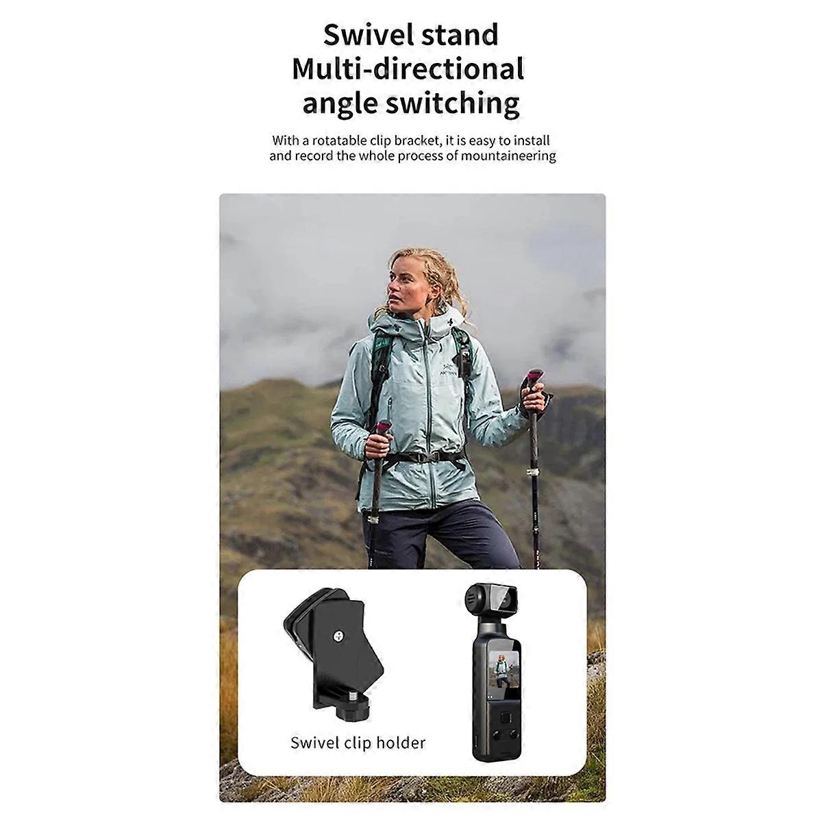 4K Pocket Digital Camera 1.33Inch Screen 270 Degrees Rotate Wifi  mission Record Portable Sport Motion Camera