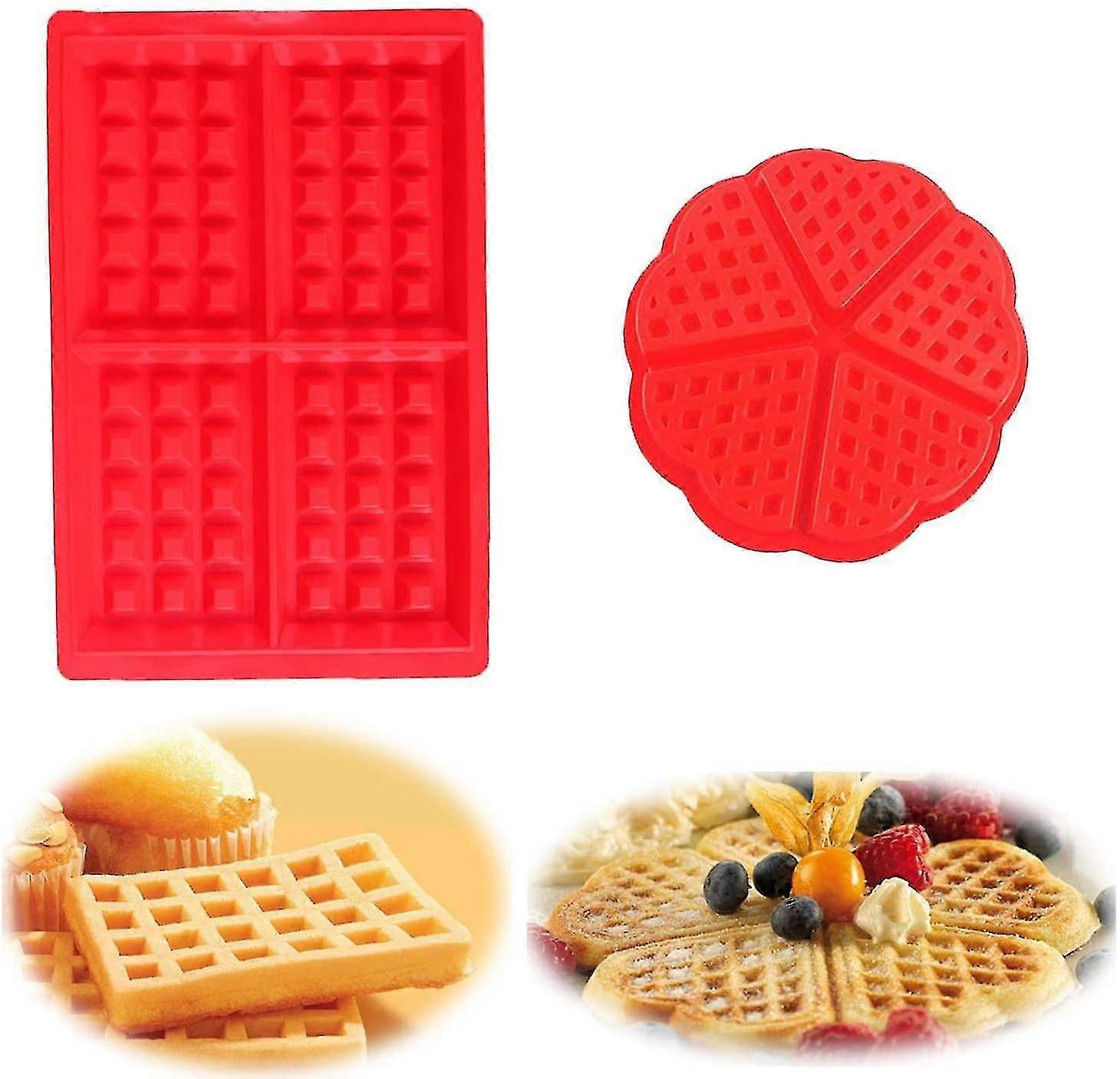 Silicone Waffle Mold Baking Mold, Waffle Cake Mold Cake Mold