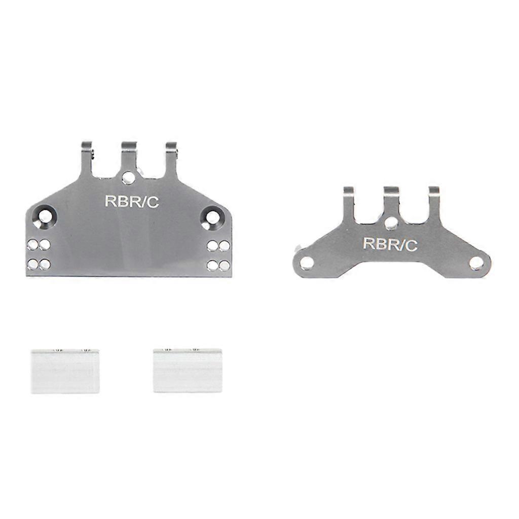 Commonly Used RC Car Steering Gear Bracket Servo Base for Seat Replacement for MN86 Easy to Install Titanium