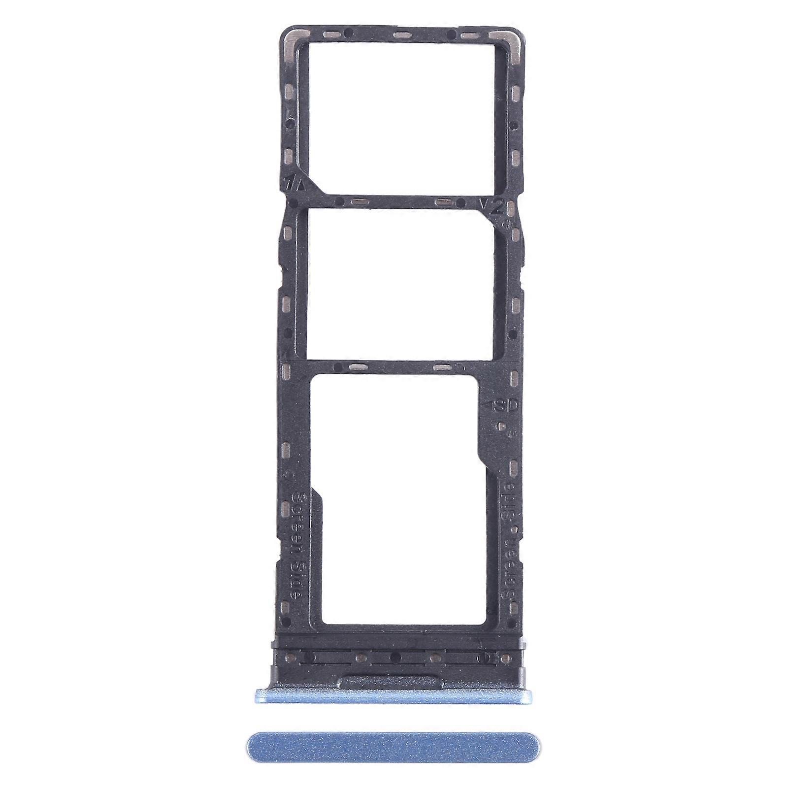 For Infinix Note 12 4G X663 SIM Card Tray + SIM Card Tray + Micro SD Card Tray