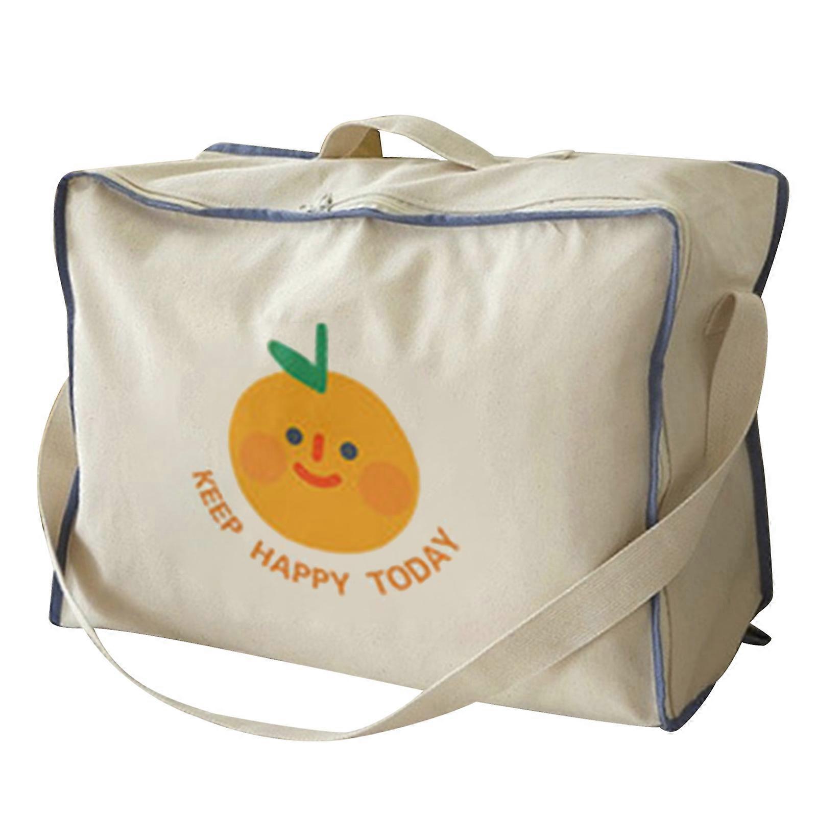 Fun and Practical Nursery Organization Bag Lovely Printed Clothes Quilt Storage Container Colorful Storage Bag for Kids