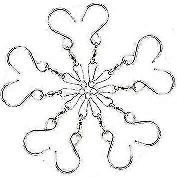 Set Of 10 Swivel Hooks, Bird Feeder Hanger, Wind Chimes Hanger, Plant Hanger Extensions