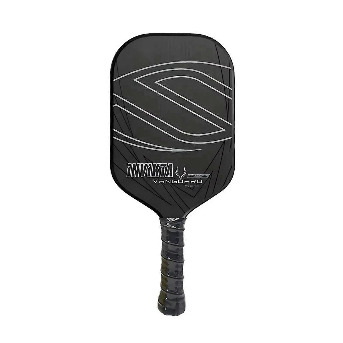 Approved Vanguard Control Invikta Elite Raw Carbon Fiber Thermoforming Pickleball Paddle Racket