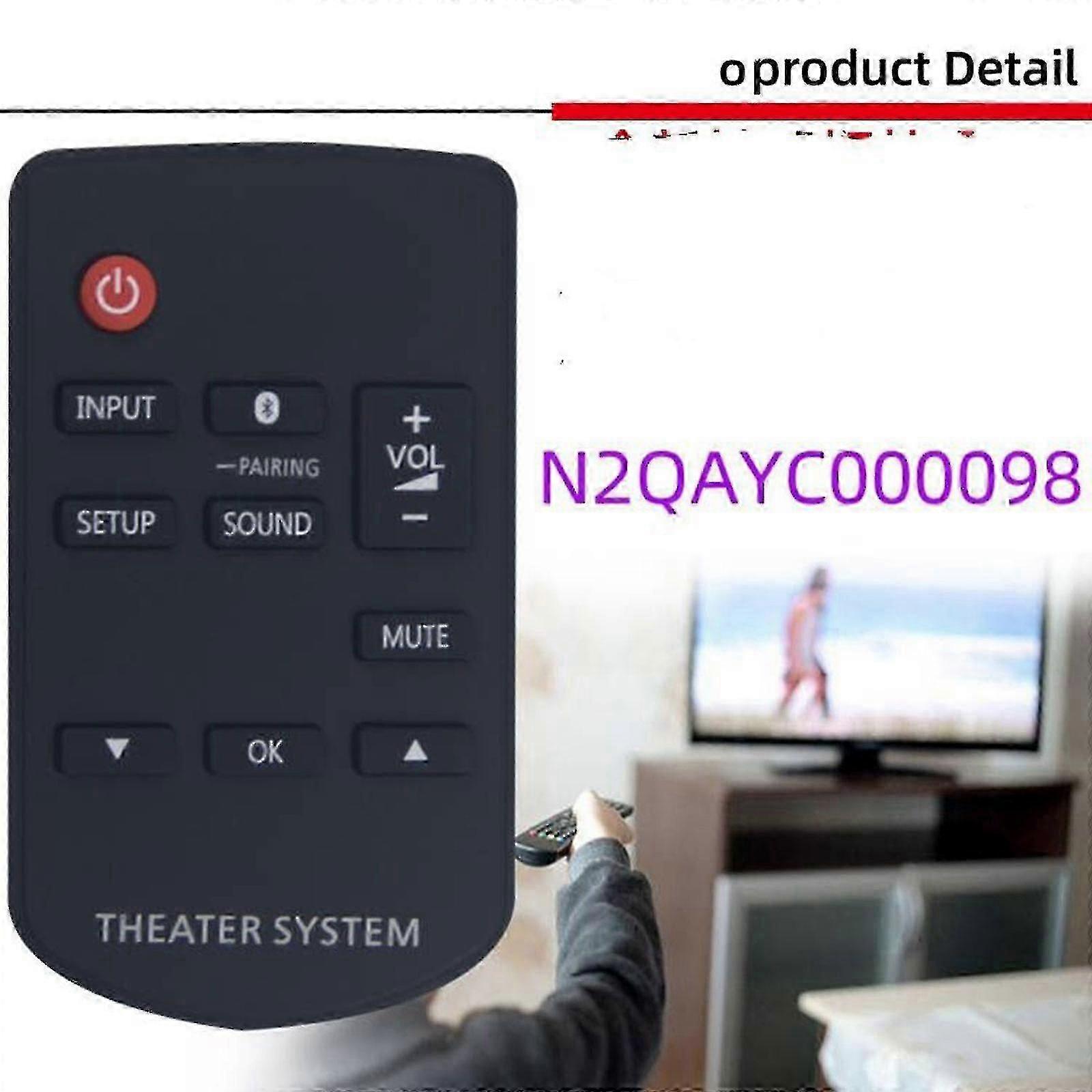 Home For Smart Theater System Player Remote Control For Panasonic N2qayc000098