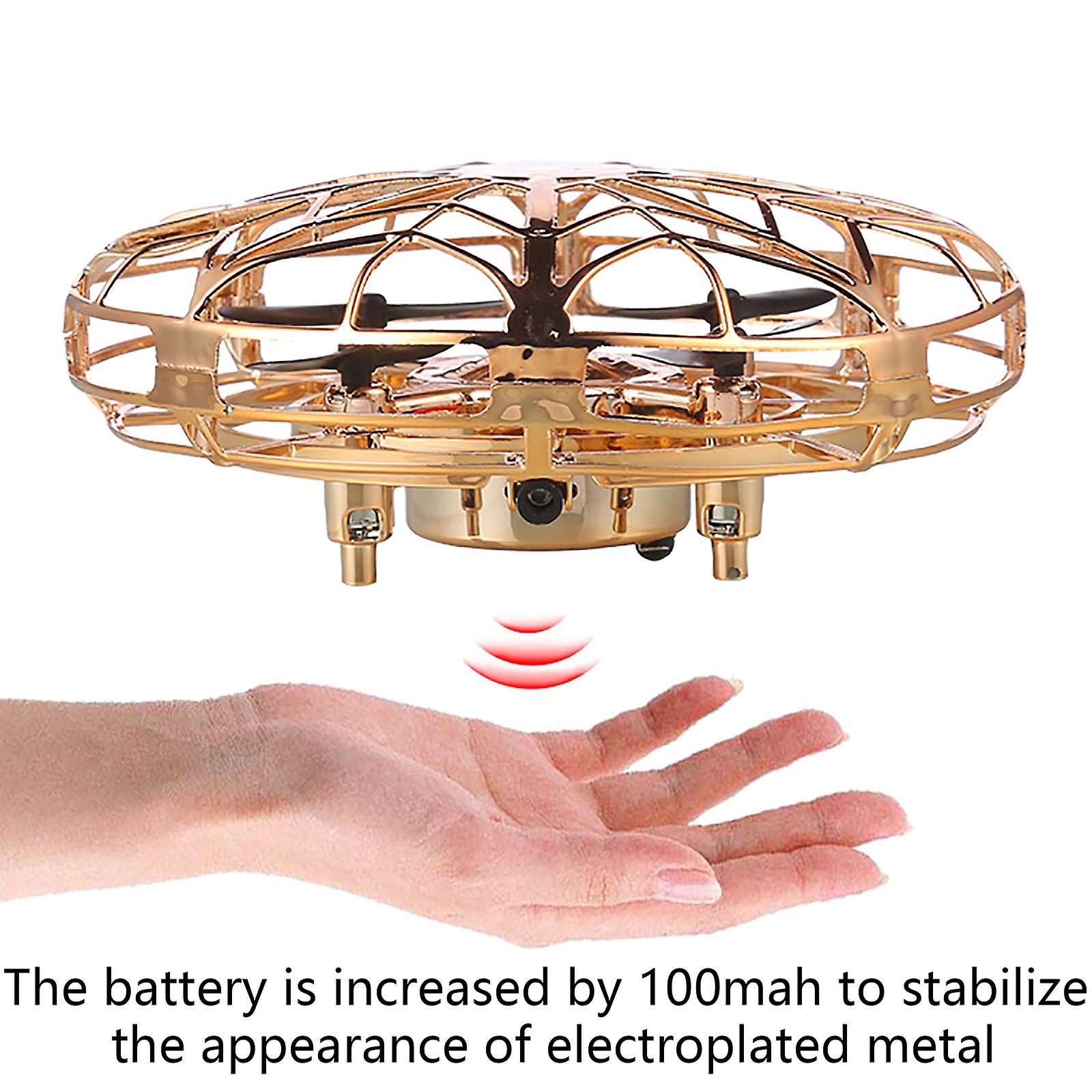 Micro Rc Ufo Uav Hand Induction Infrared Rc Child Toy Four Rotor Helicopter Elec
