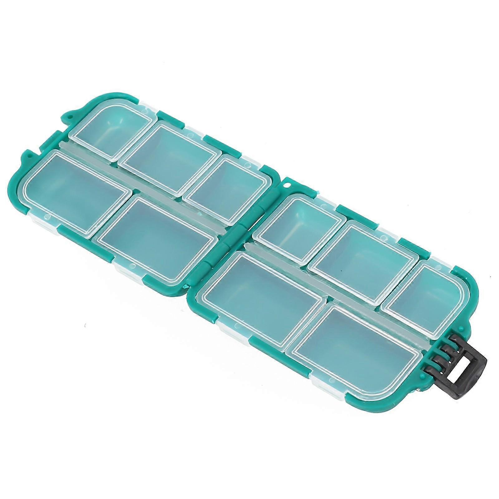 Portable Fishing Lure Bait Tackle Jig Storage Box Waterproof Hard Case Useful 1x