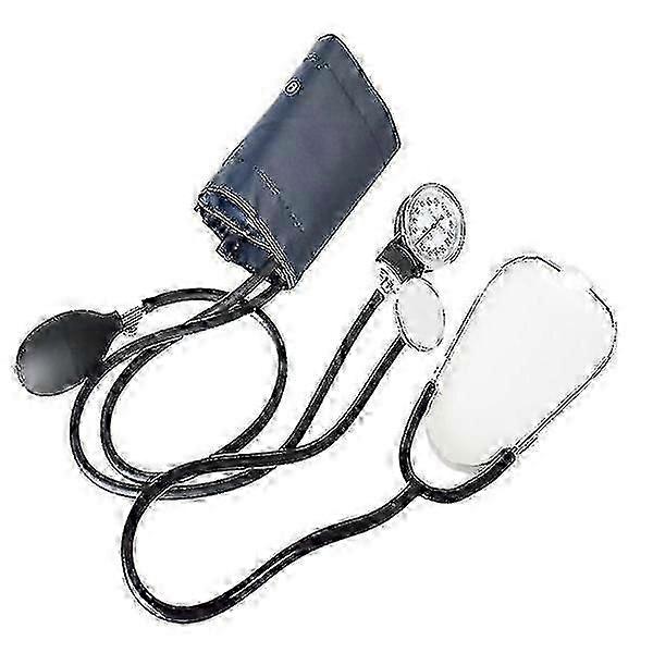 سوار يدوي لضغط الدم - 1 قطعة - أسود - جهاز قياس ضغط الدم - جهاز قياس ضغط الدم