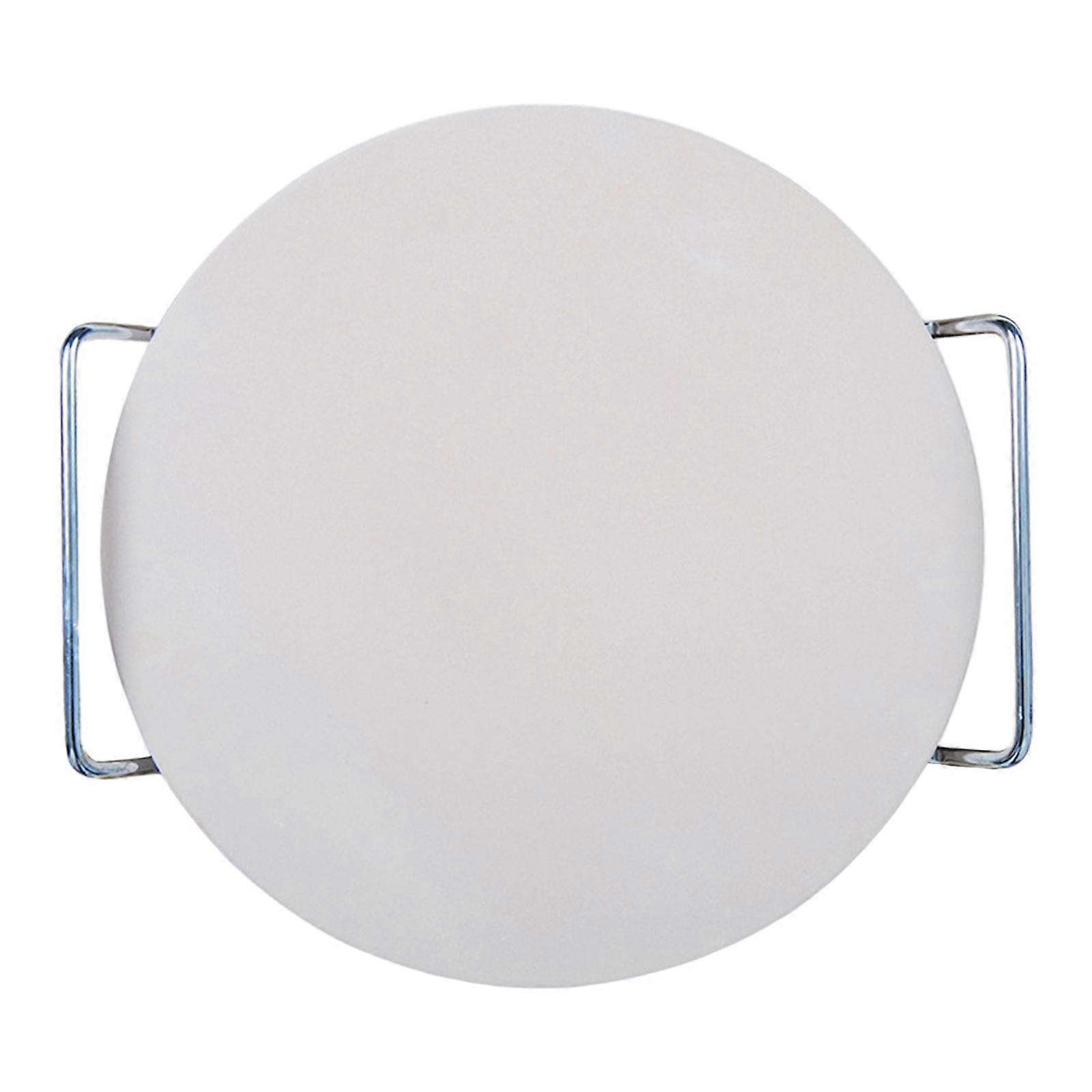 1pc 13 Inch Pizza Grilling Stone Non-stick Coating Baking Pan Smooth Surface