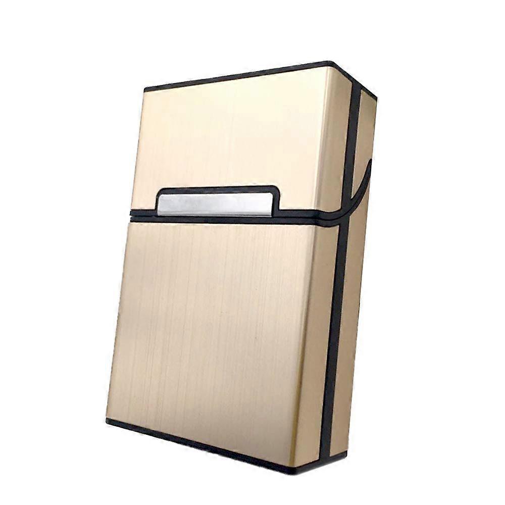 Brushed Aluminium Elegant Stylish Cigarette Case