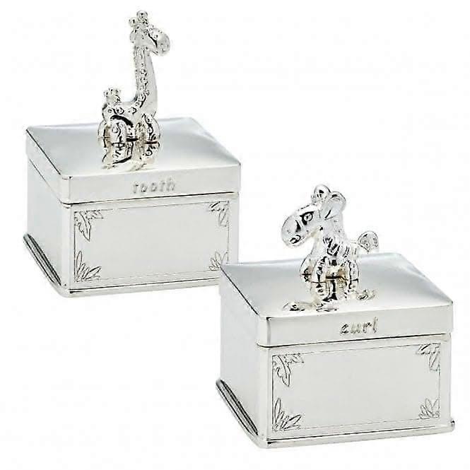 Giraffe and Zebra Tooth and Curl Boxes Y423
