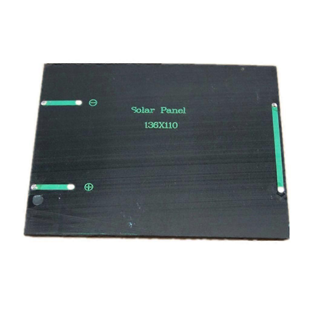 Reliable 2W Solar Panel 6V with High Conversion Rate Easy Carry for Outdoor Use