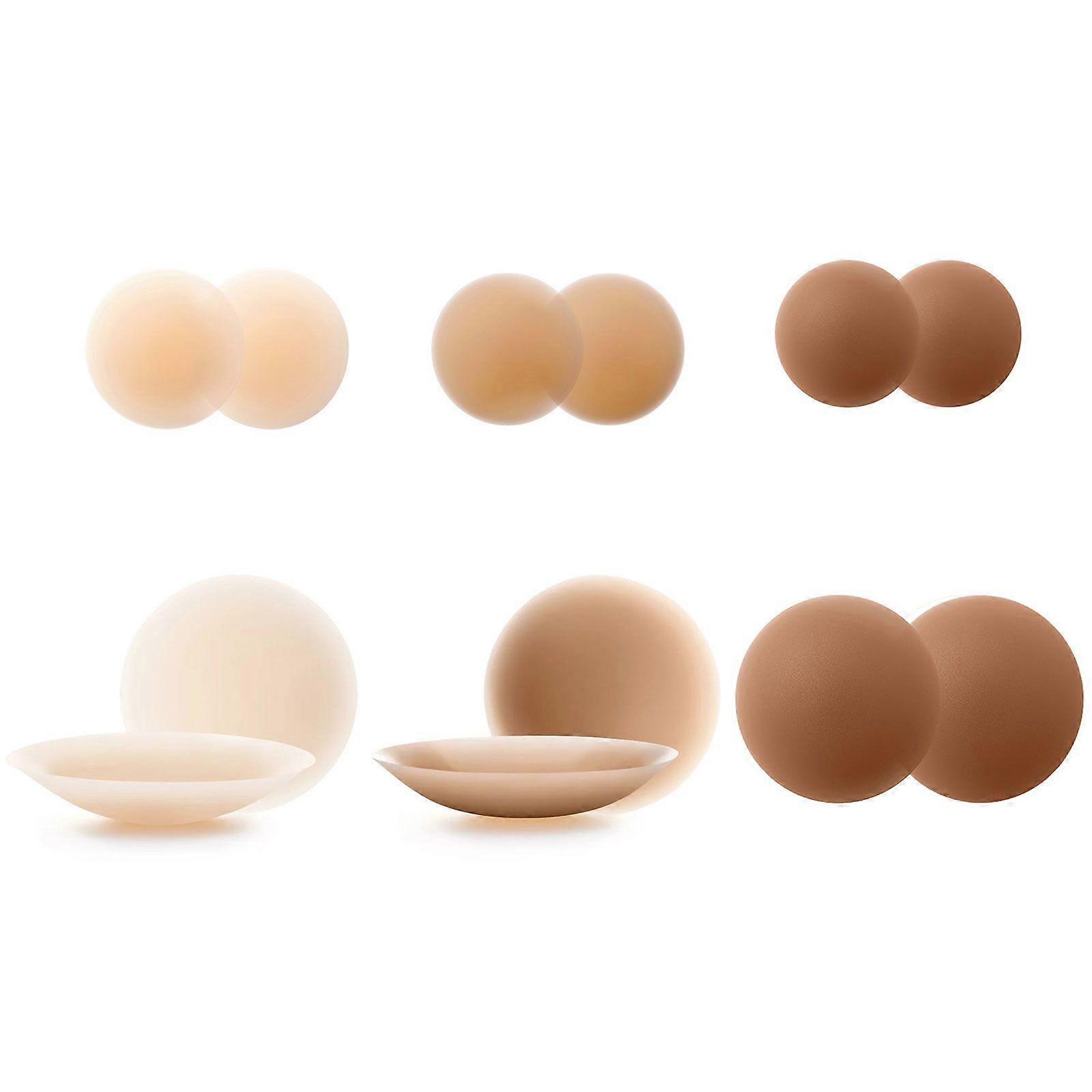 2023 חדש, רפידות פטמות סיליקון לשימוש חוזר דבק עצמי חזיית שד כיסוי עיגול פסטות