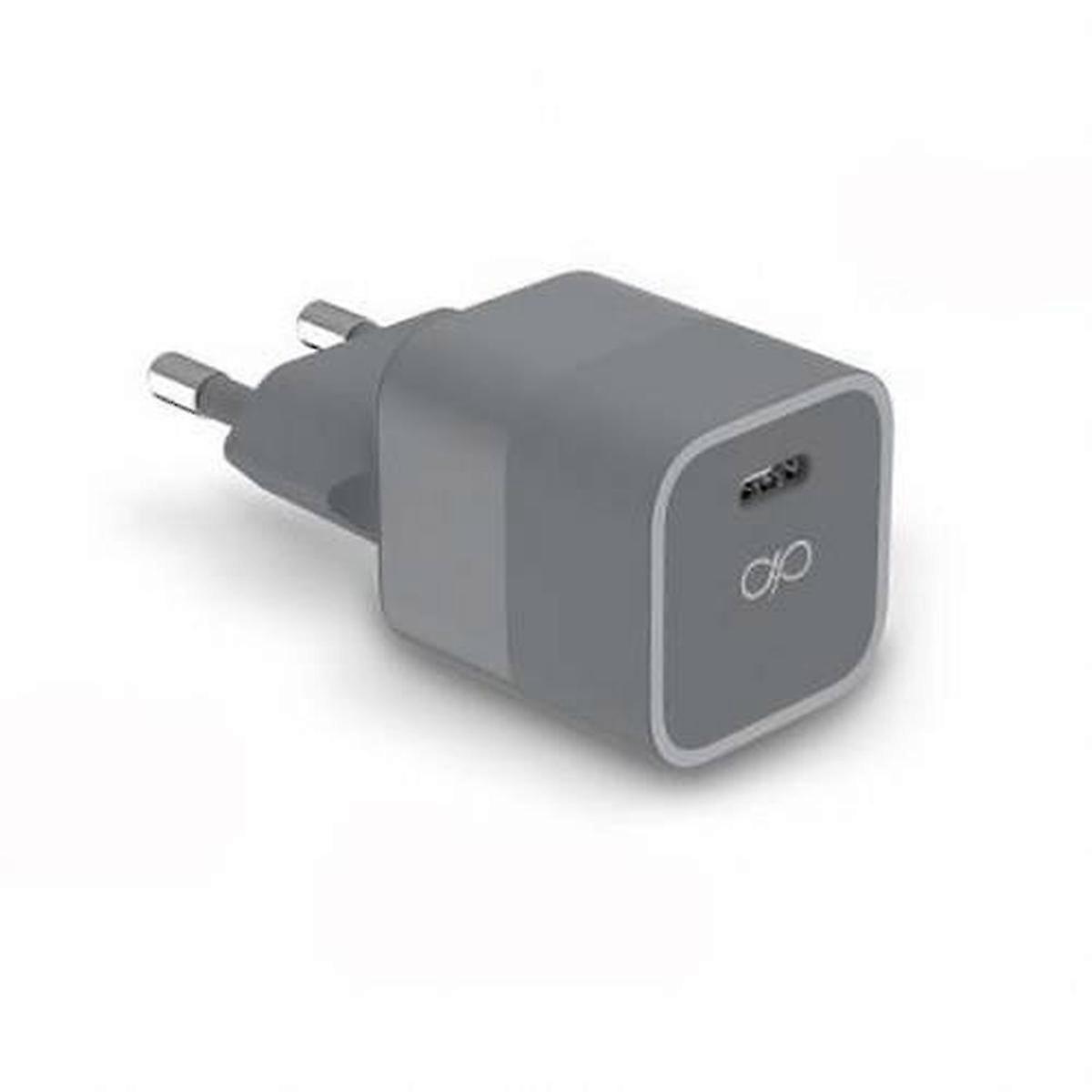 USB C PD 30W Power Delivery GaN Mains Charger, Grey