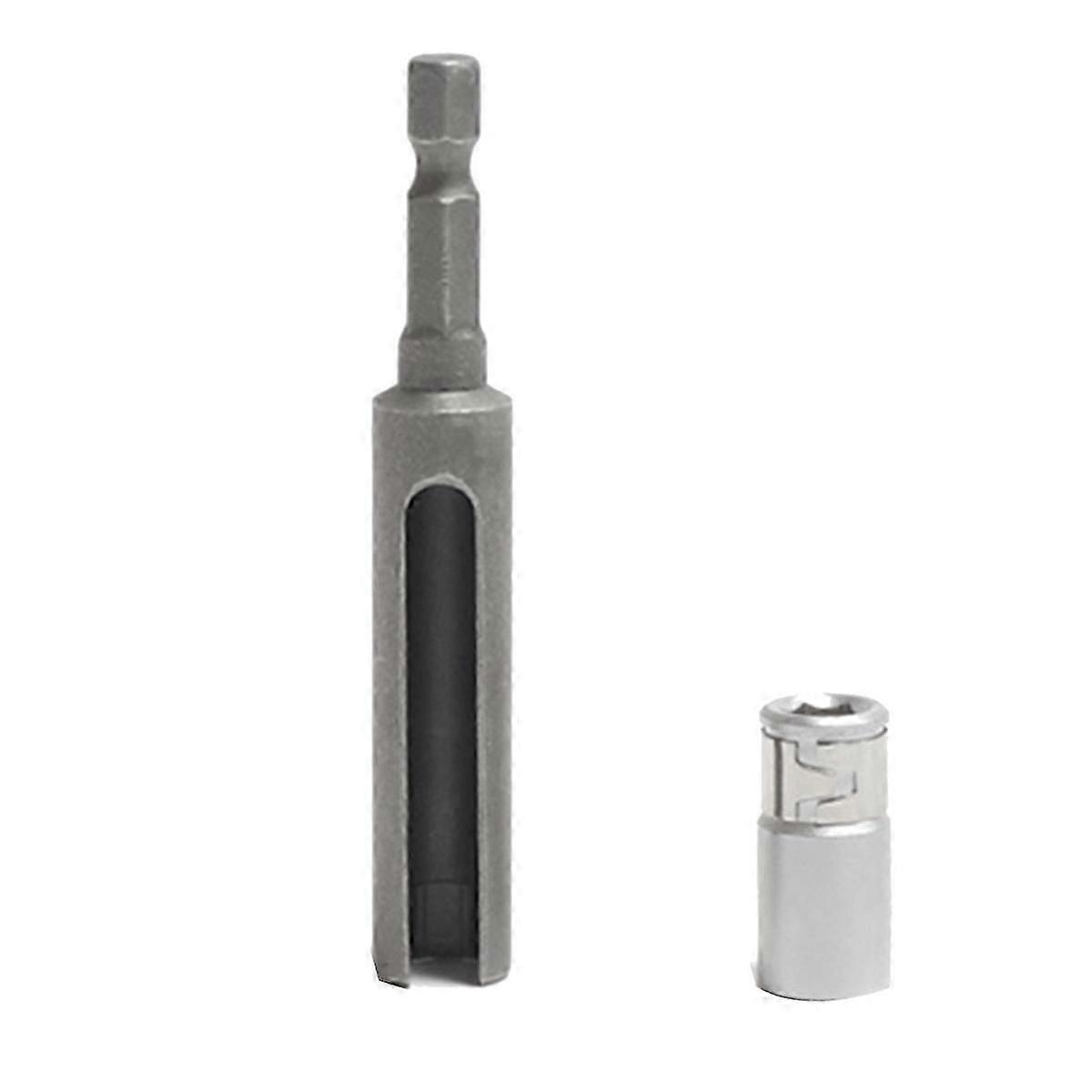 Nut Driver Quick-Change Hex Shank Slotted Drill Bit Socket Wrench Tool Socket Adapter