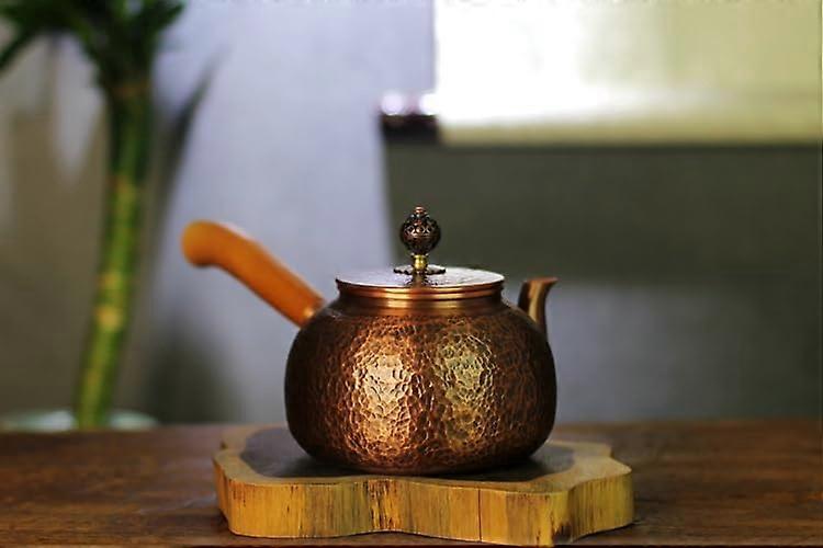 Handmade pure copper kettle Stovetop Teapot 600 ml Capacity