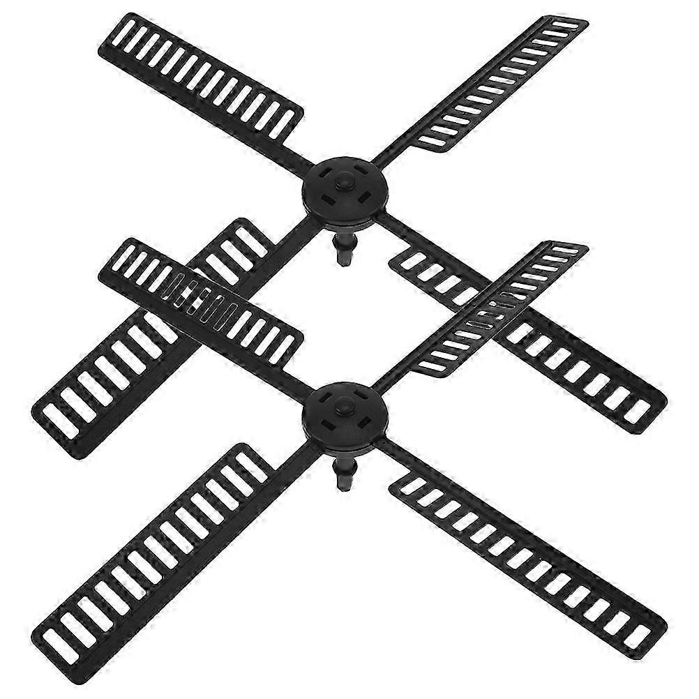 2 Packungen Windmühlen-Kunststoffkomponenten für Windmühlenflügel