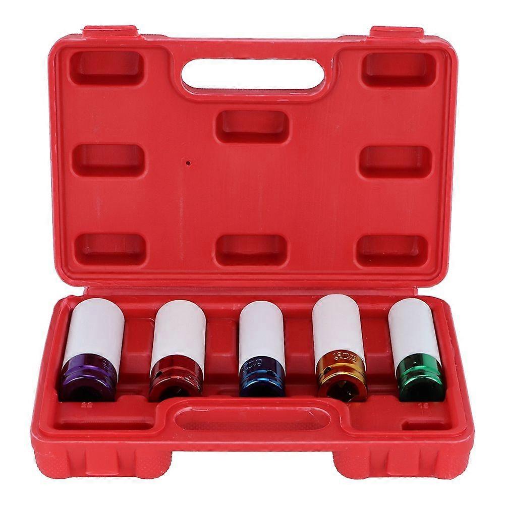 Wheel Nut Sockets Locking Protection Sleeve Thin Wall Auxiliary Disassembly Screws