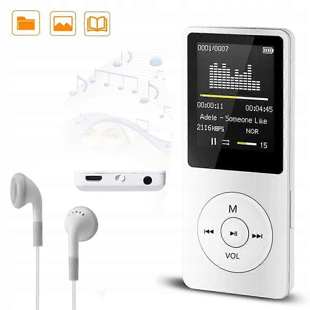 Mp3 Bedee Mp3 Player White 16 Gb