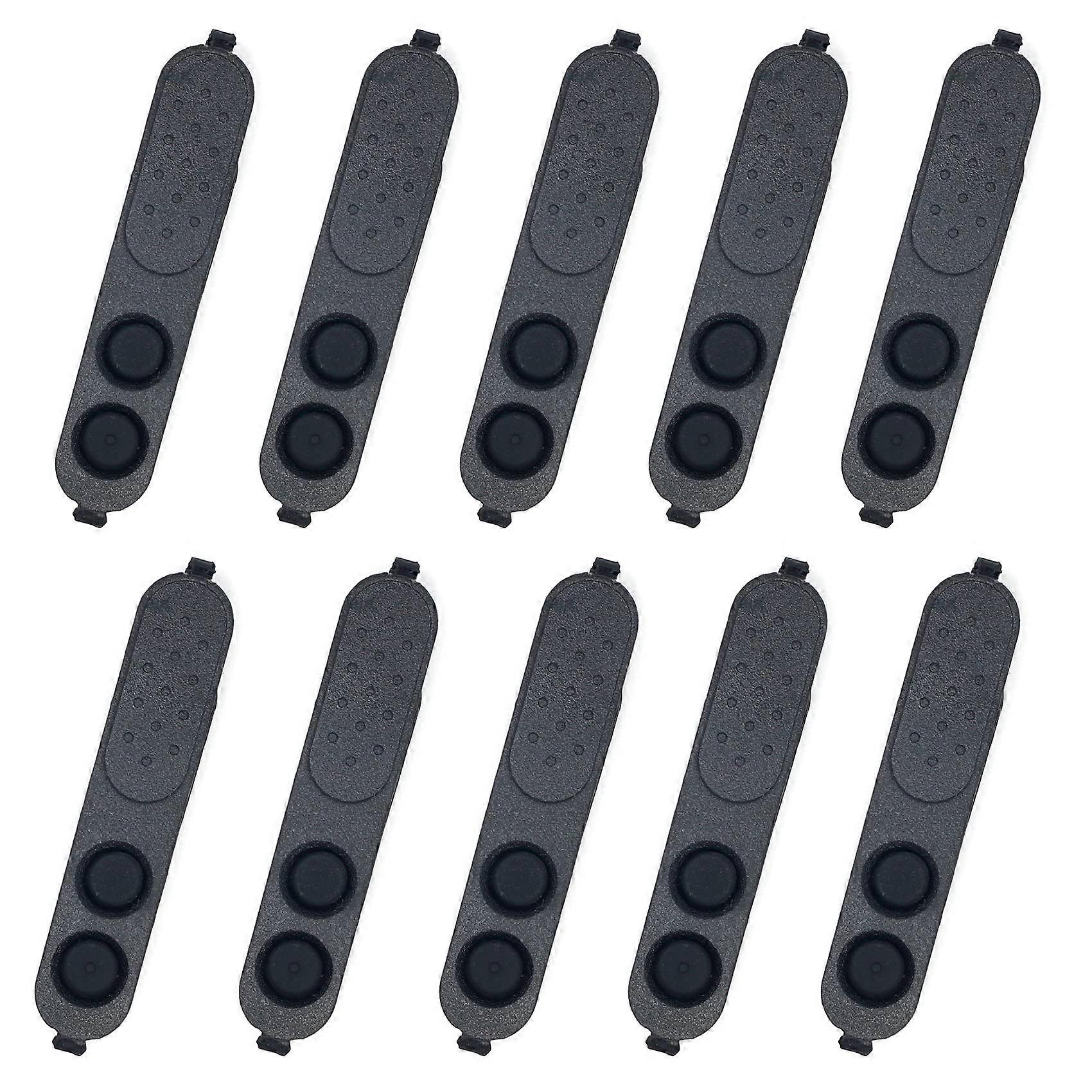 PTT Rubber and Bezel Button for Motorola Radios DEP450 XIR-P3688 CP200D DP1400 Radio Walkie Talkie Replacement Accessories 10Pair