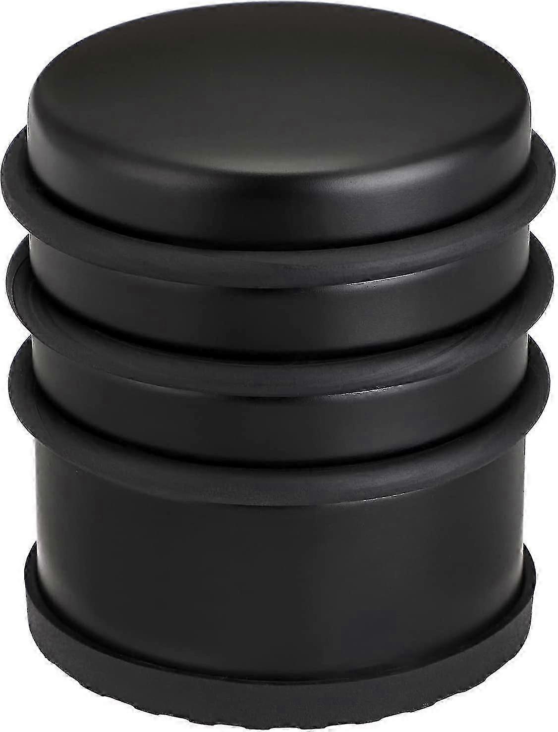 Skridsikker gummi kraftig gulvdørstop - ingen boring, holdbart rustfrit stål