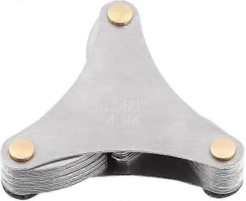 سهل الاستخدام مقياس مقبس الخيط للتطبيق الواسع ، خيط غير قابل للصدأ ، مقياس أداة DIY (أمريكي نقي (51 قطعة))