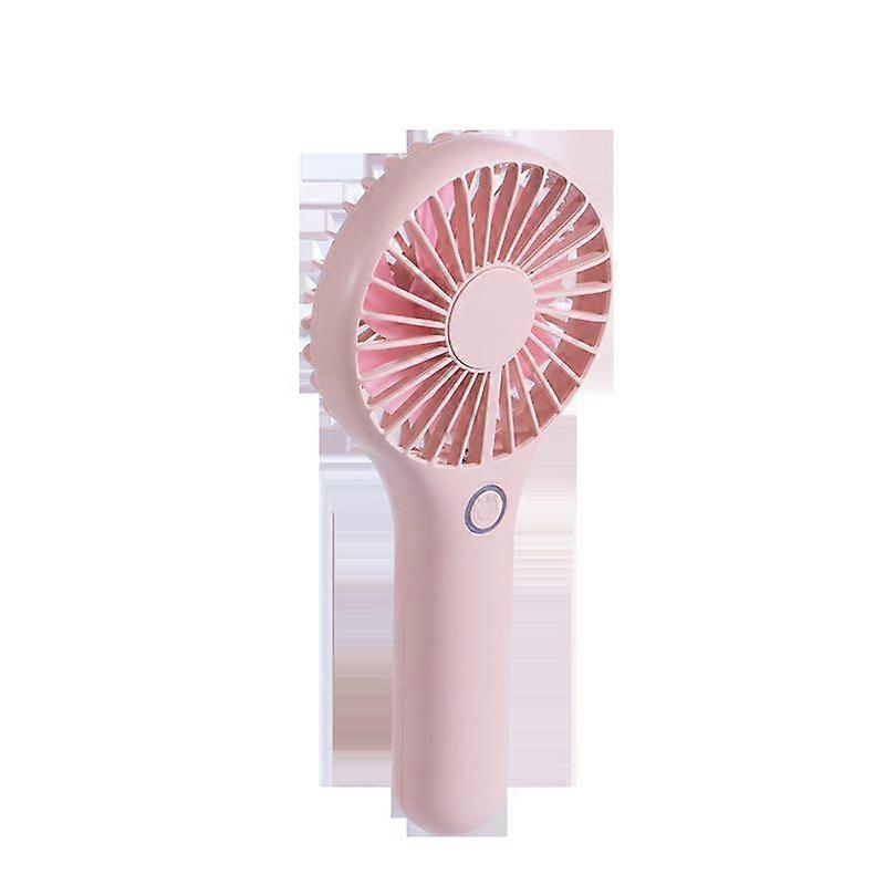 Mini Hand USB Fan with 3 Wind Levels (Pink)