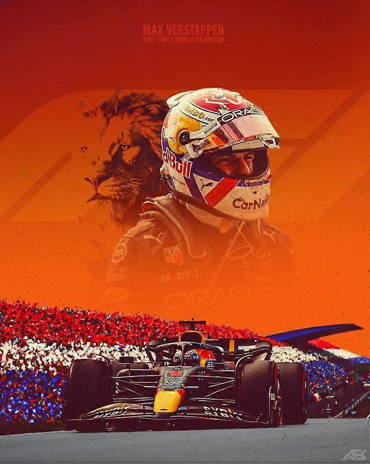 マックス・フェルスタッペン 世界チャンピオン レッドブル F1 チーム - ポスター ジグソーパズル 300/500/1000 ピース