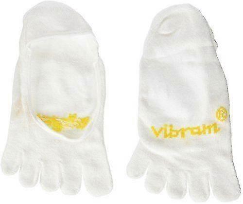 Vibram 5Toe Unisex חמש אצבעות חמש אצבעות גרביים בלבן - Coolmax - גמיש